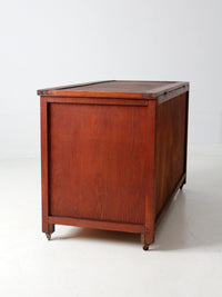 vintage industrial wooden crate