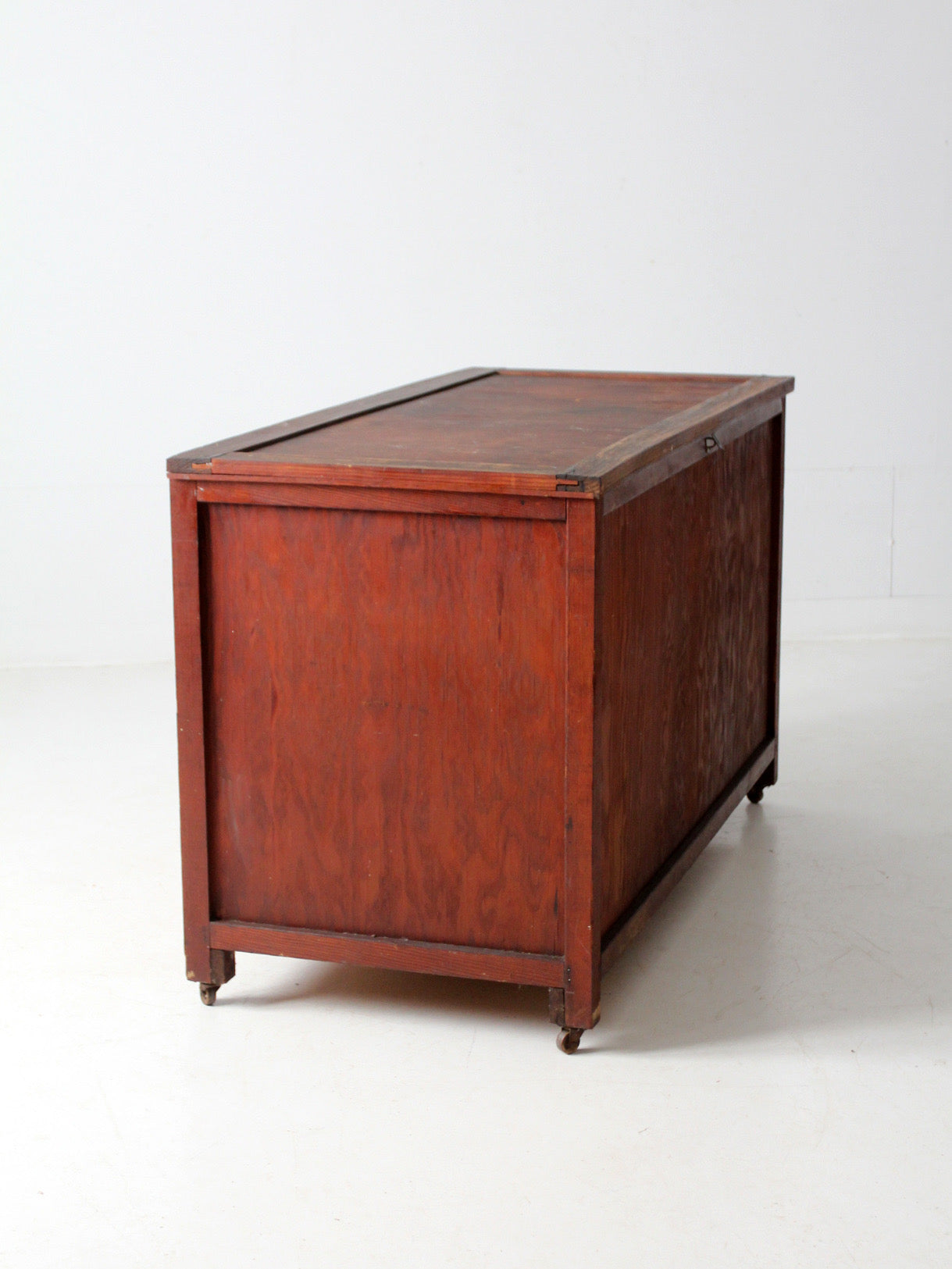 vintage industrial wooden crate