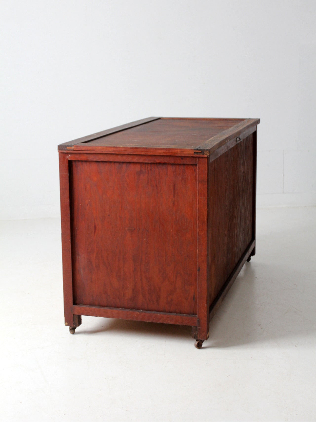 vintage industrial wooden crate