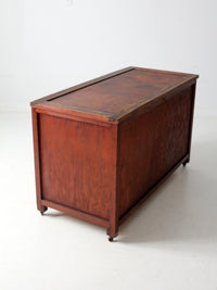 vintage industrial wooden crate