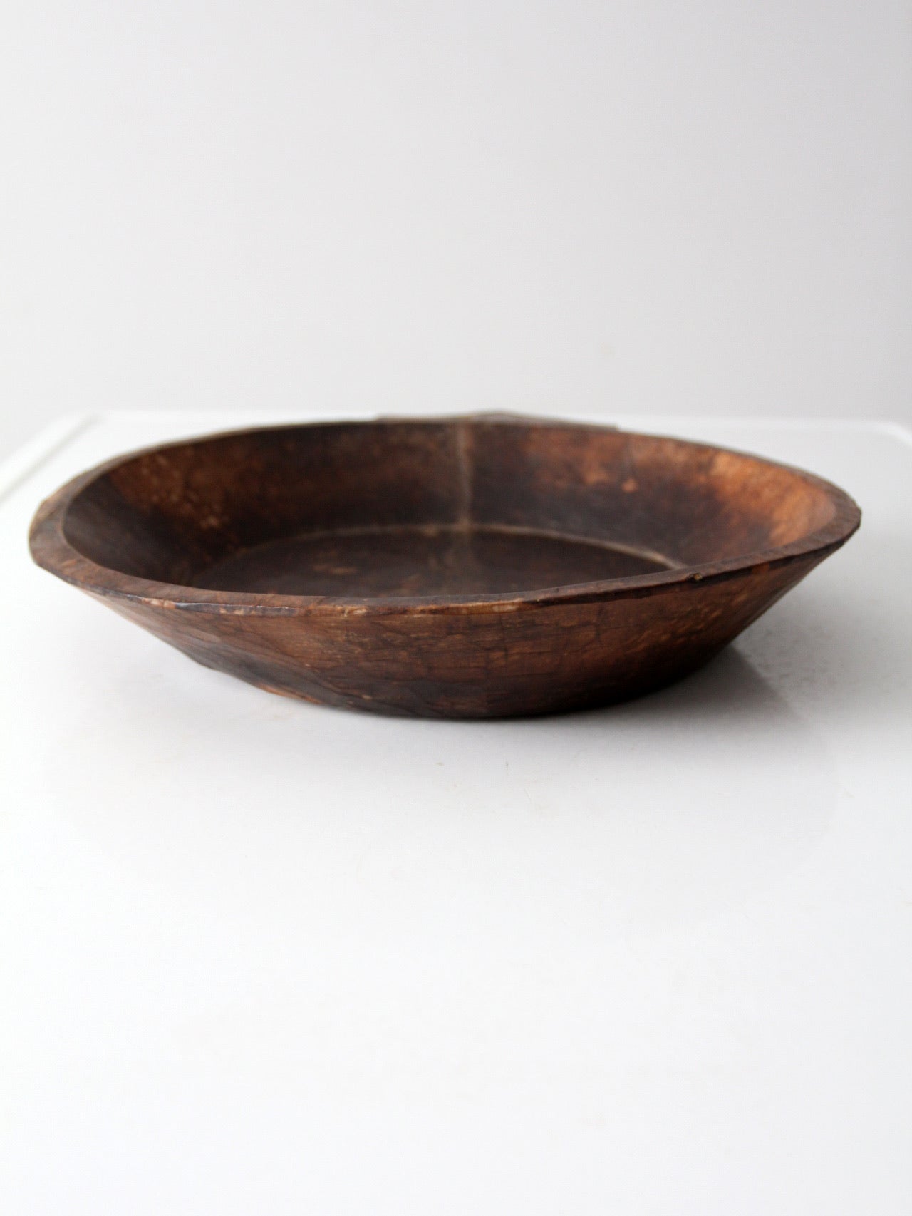 antique Indian dough bowl