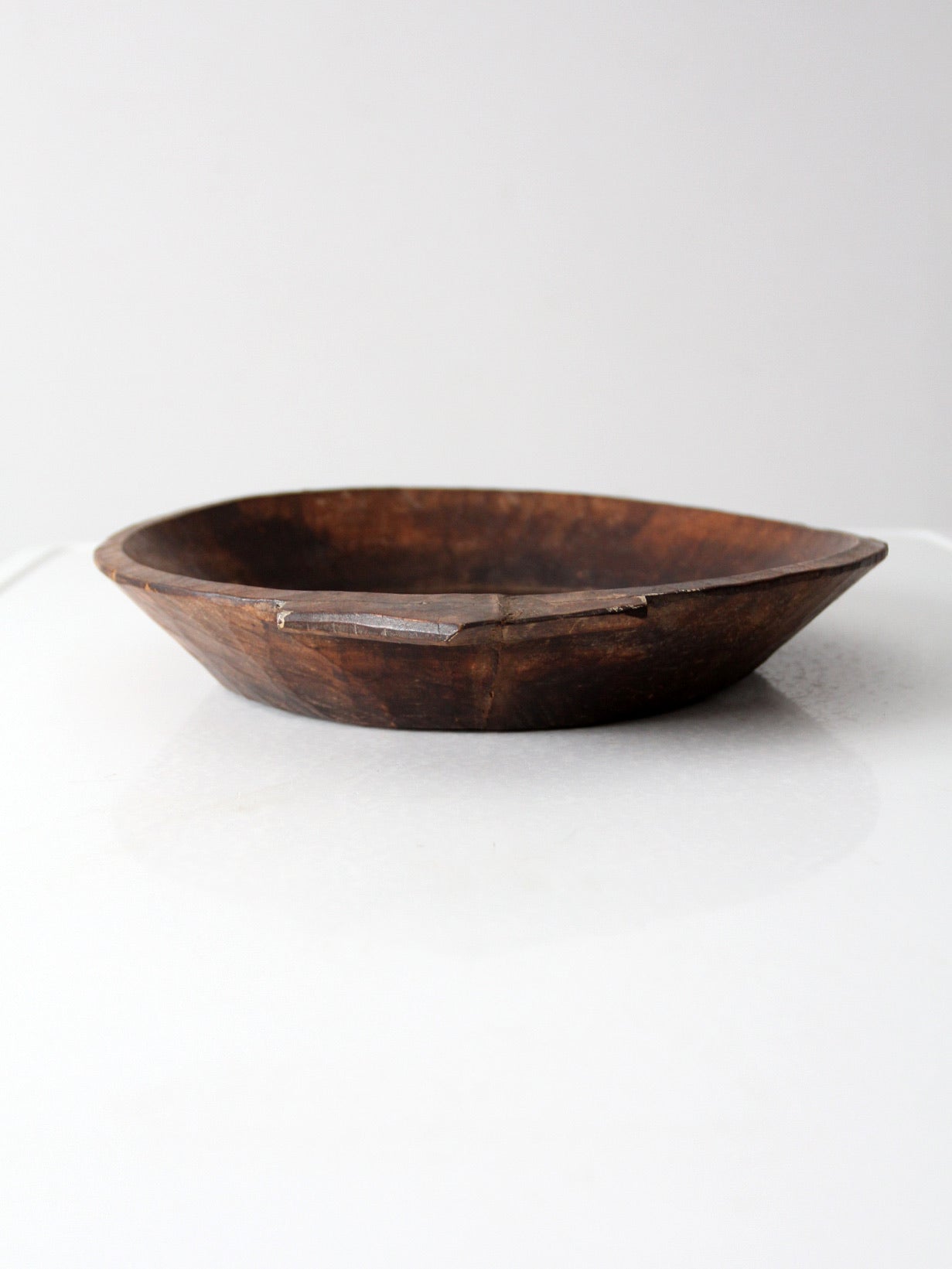 antique Indian dough bowl