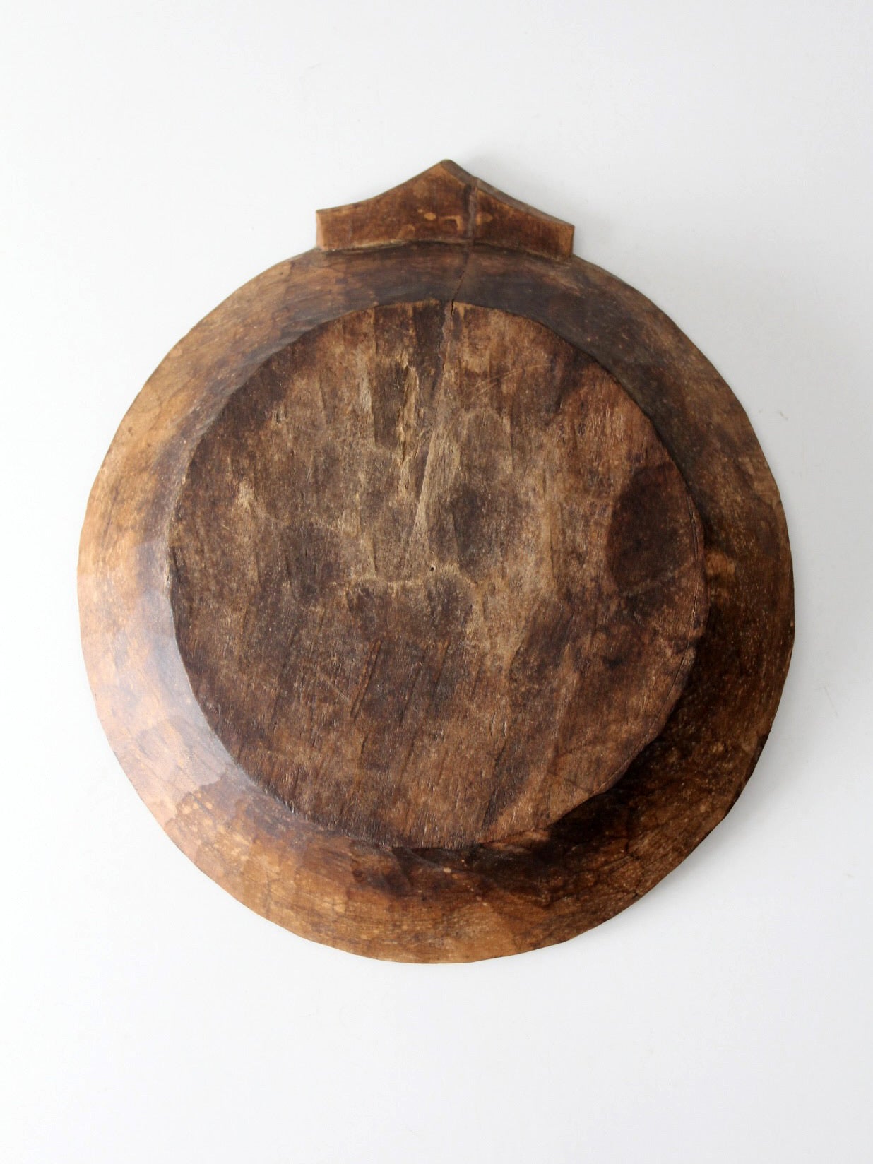 antique Indian dough bowl
