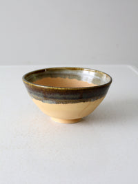 vintage studio pottery bowl