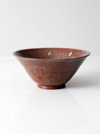 vintage studio pottery bowl