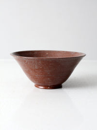vintage studio pottery bowl