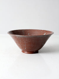vintage studio pottery bowl