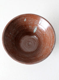 vintage studio pottery bowl