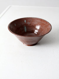 vintage studio pottery bowl