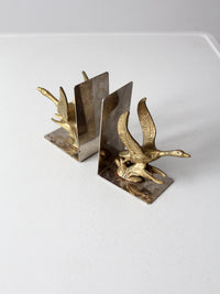 mid-century duck bookends