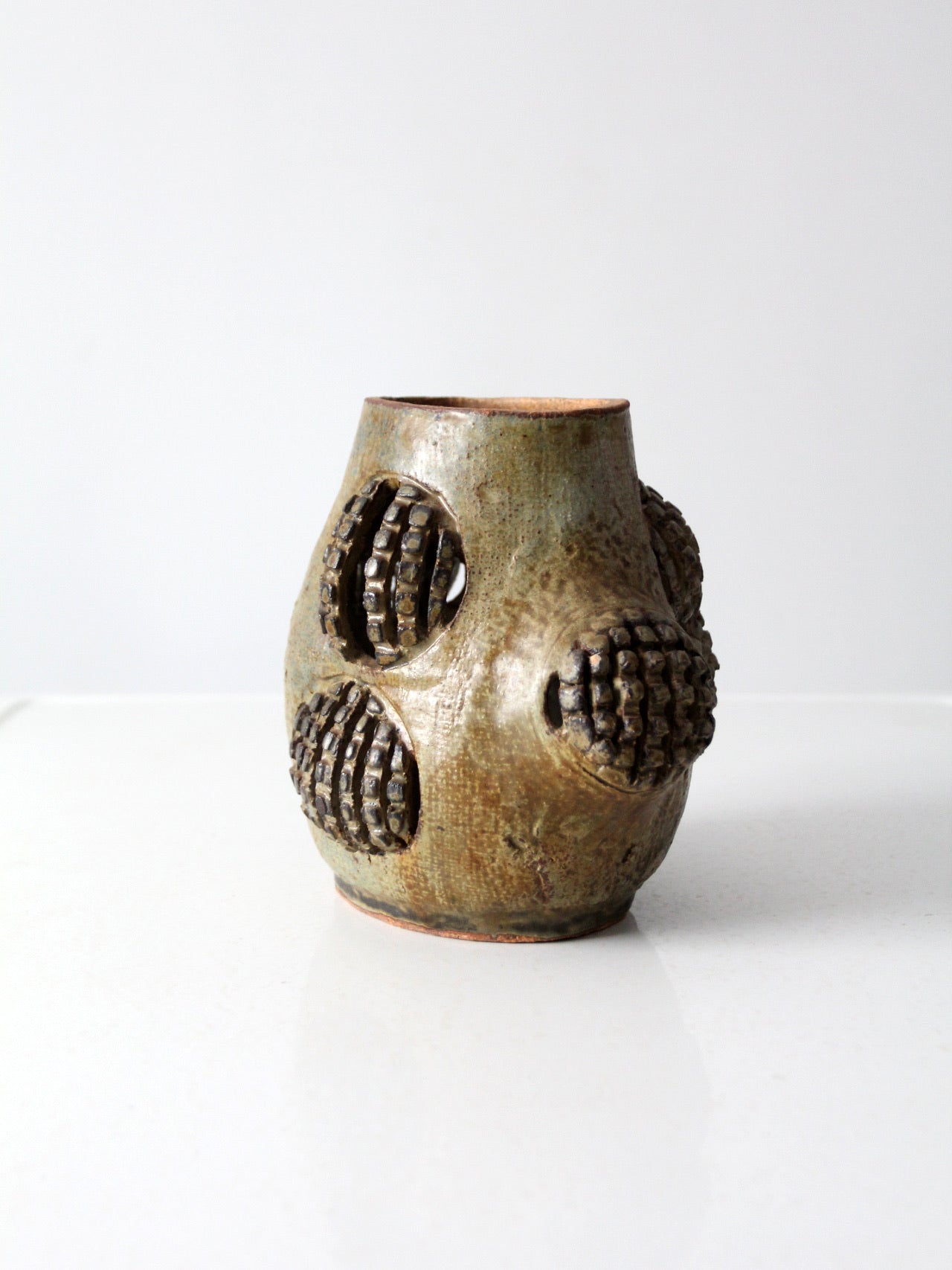 vintage studio pottery vase