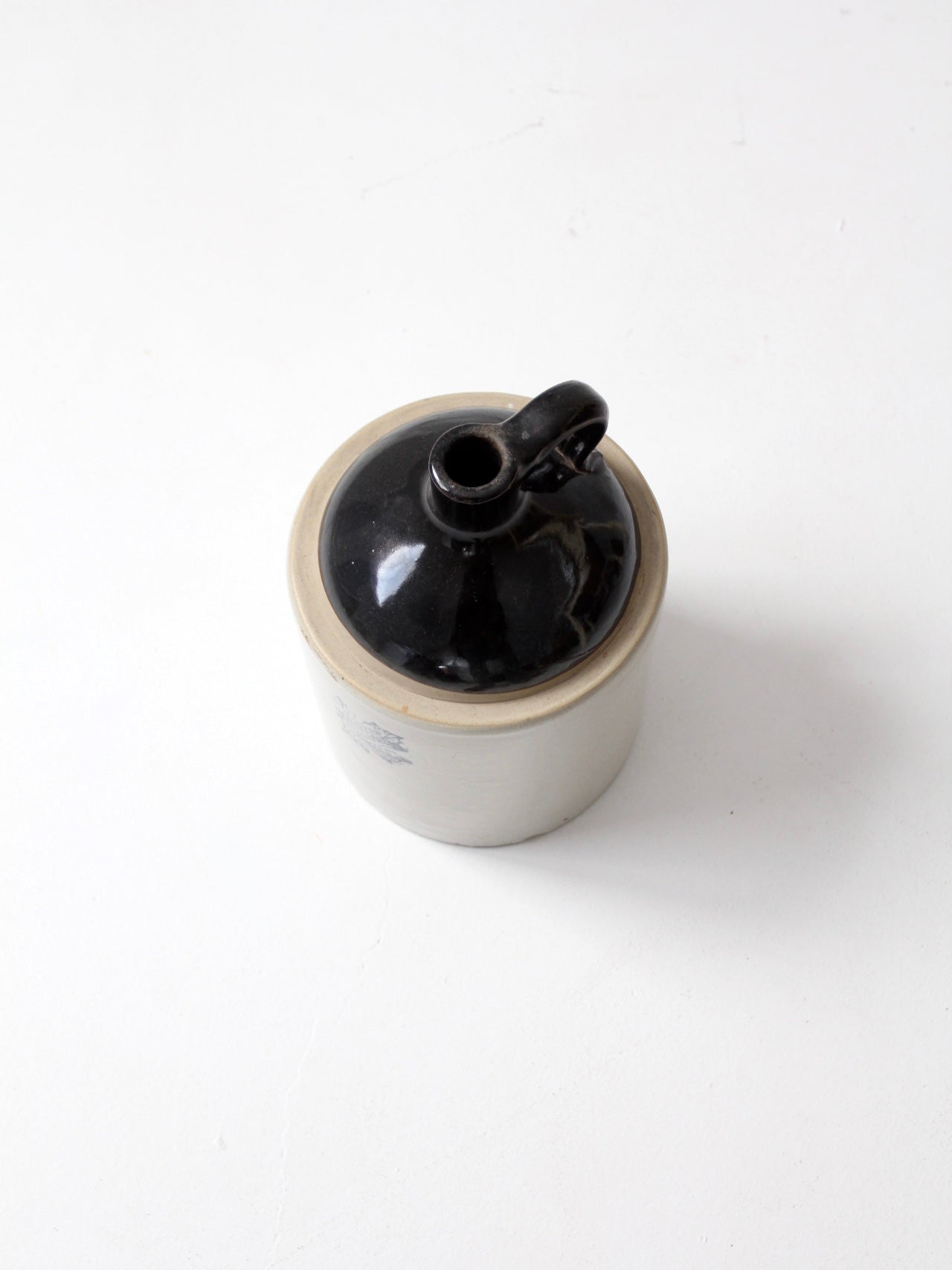 antique Western Stoneware crock jug