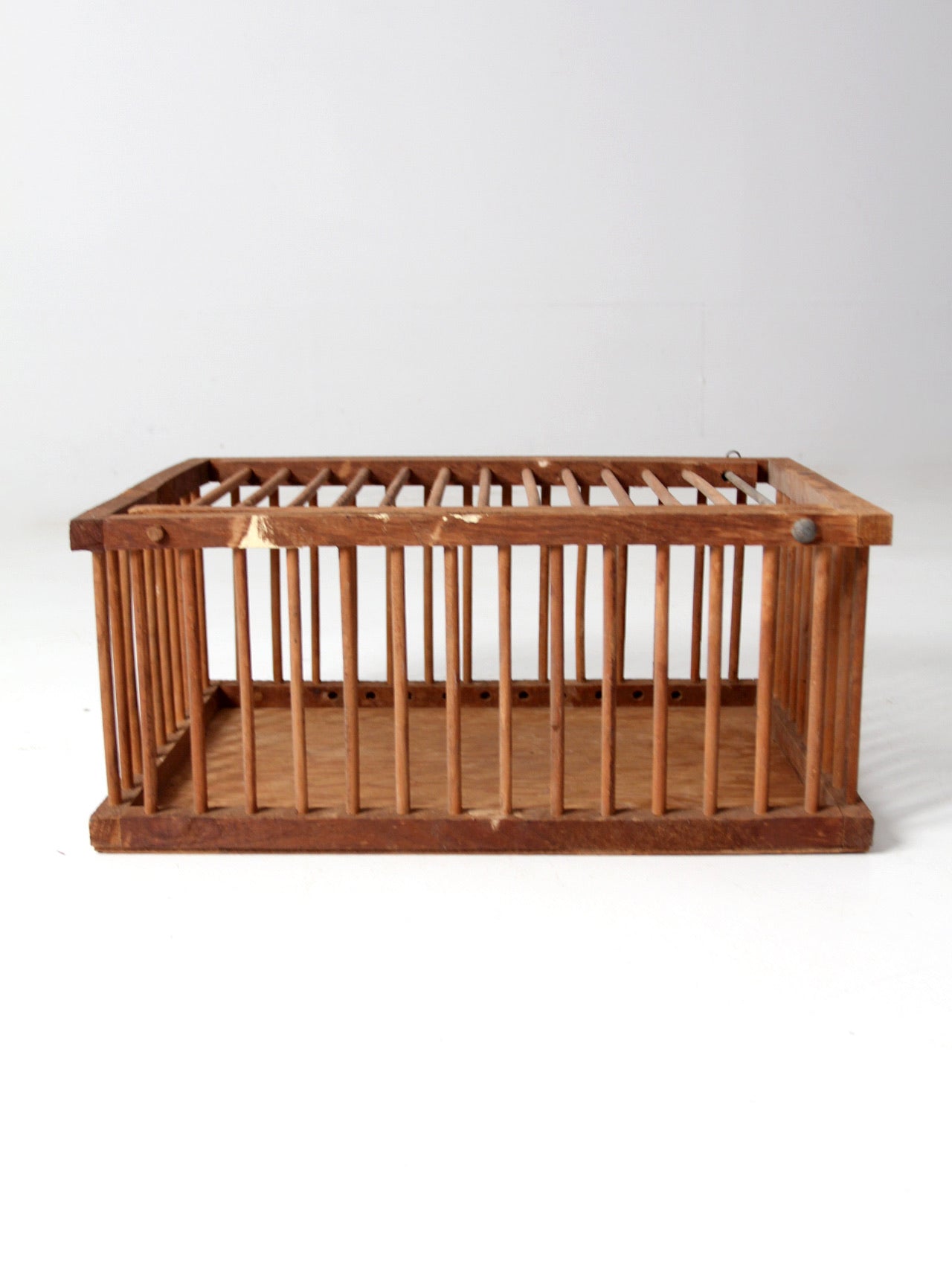 vintage wooden farm crate