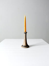 vintage studio pottery candleholder
