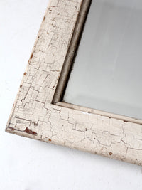 antique beveled glass mirror