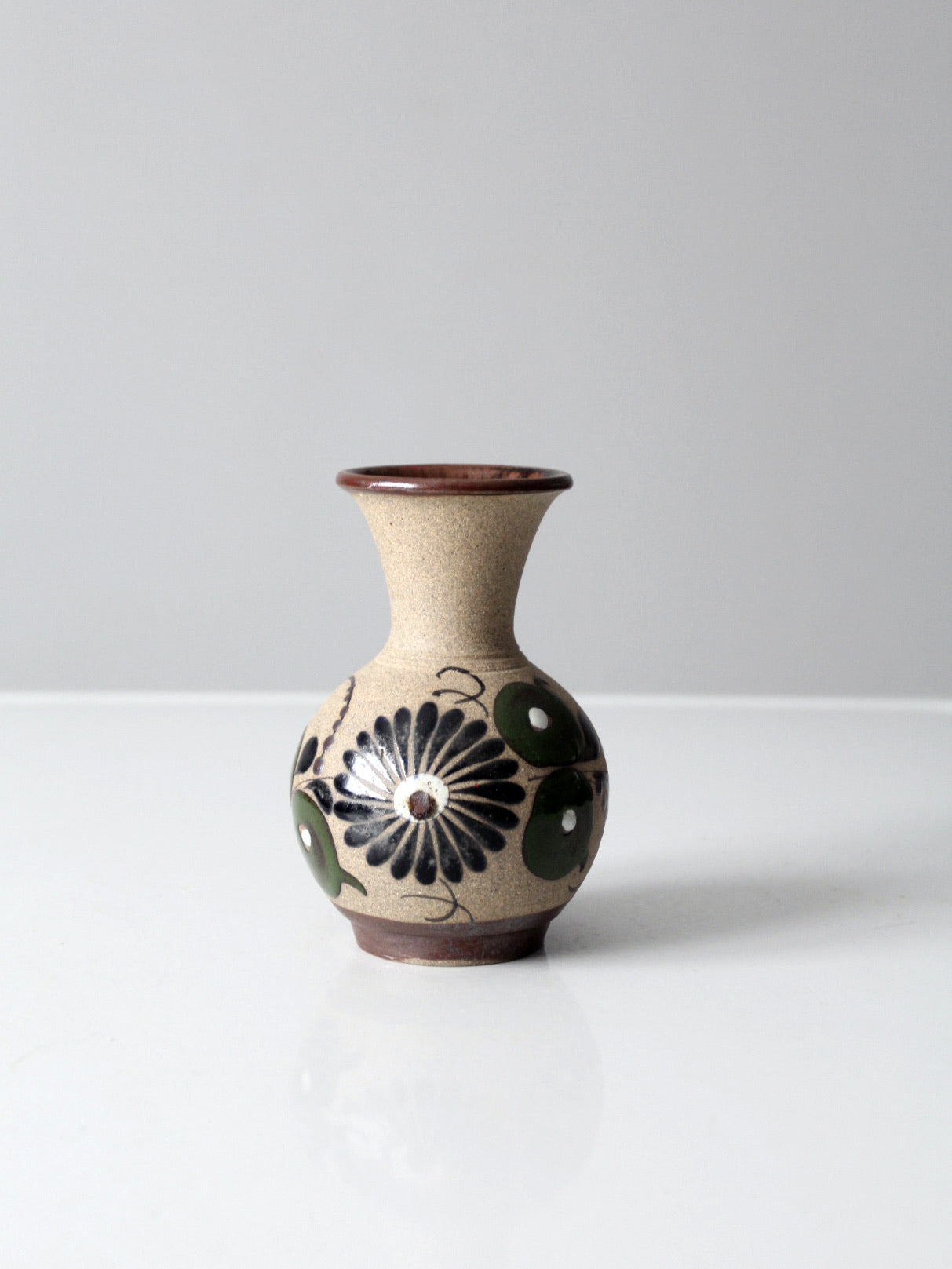 vintage Tonala pottery vase