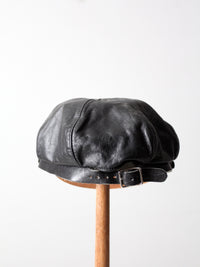 vintage Harley Davidson leather cap