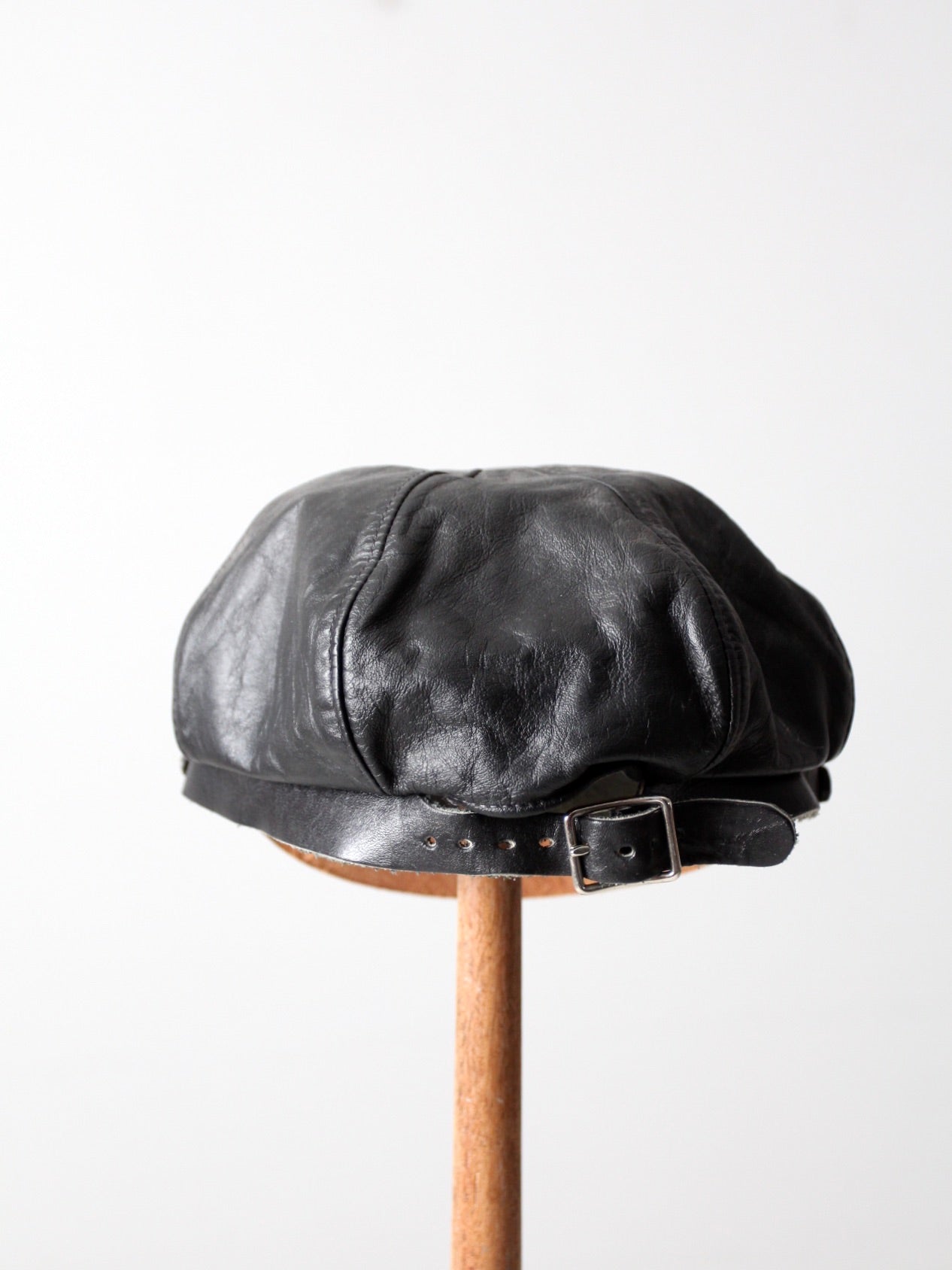 vintage Harley Davidson leather cap