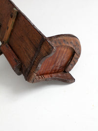 antique primitive farm tool