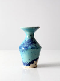 vintage studio pottery vase