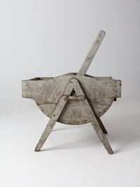 antique rocking laundry wash tub