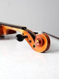 vintage boho art violin