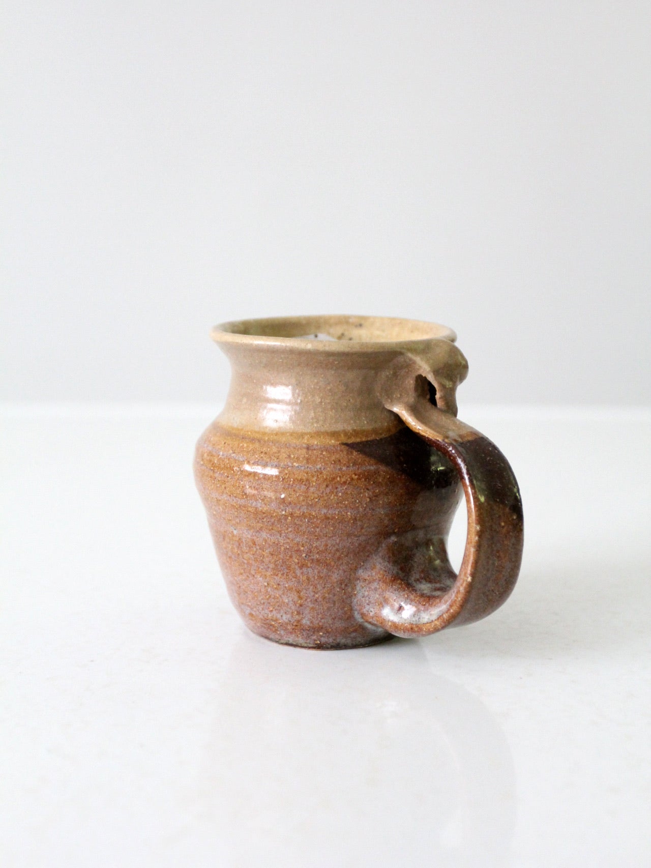 vintage studio pottery mug