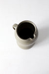 vintage tall studio pottery pitcher