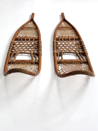 vintage CA Lund snowshoes