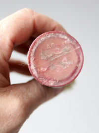 antique brass shaving mirror set