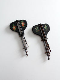 antique hand stitch tool pair