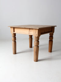 antique wooden side table