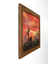 vintage southwestern landscape painting