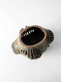 vintage studio pottery vase