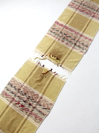 vintage American rag rugs pair