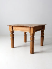 antique wooden side table