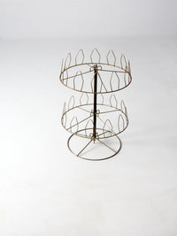 mid century shoe tree rack display