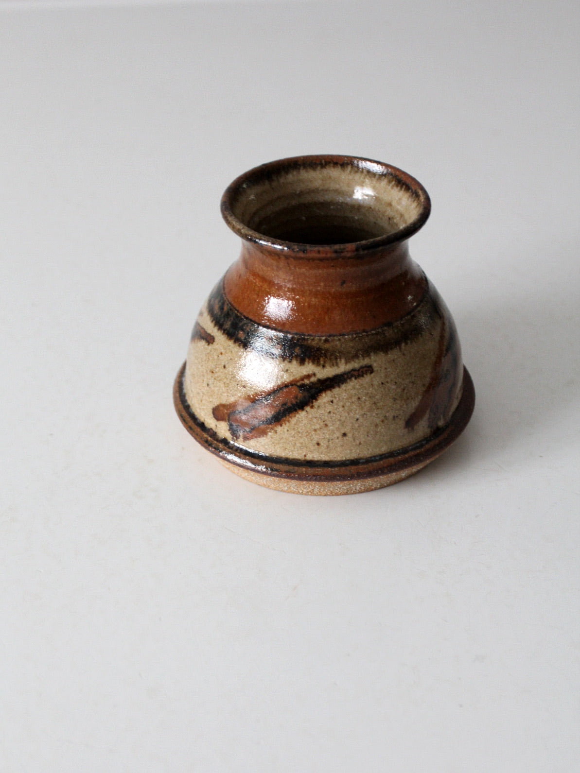 vintage studio pottery vase