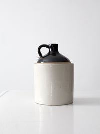 antique Western Stoneware crock jug