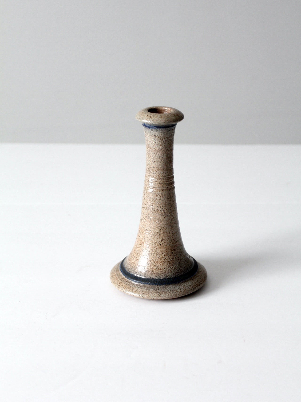 vintage studio pottery candleholder