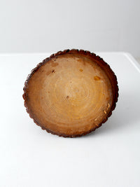 vintage 1930s pipe tobacco humidor and match holder