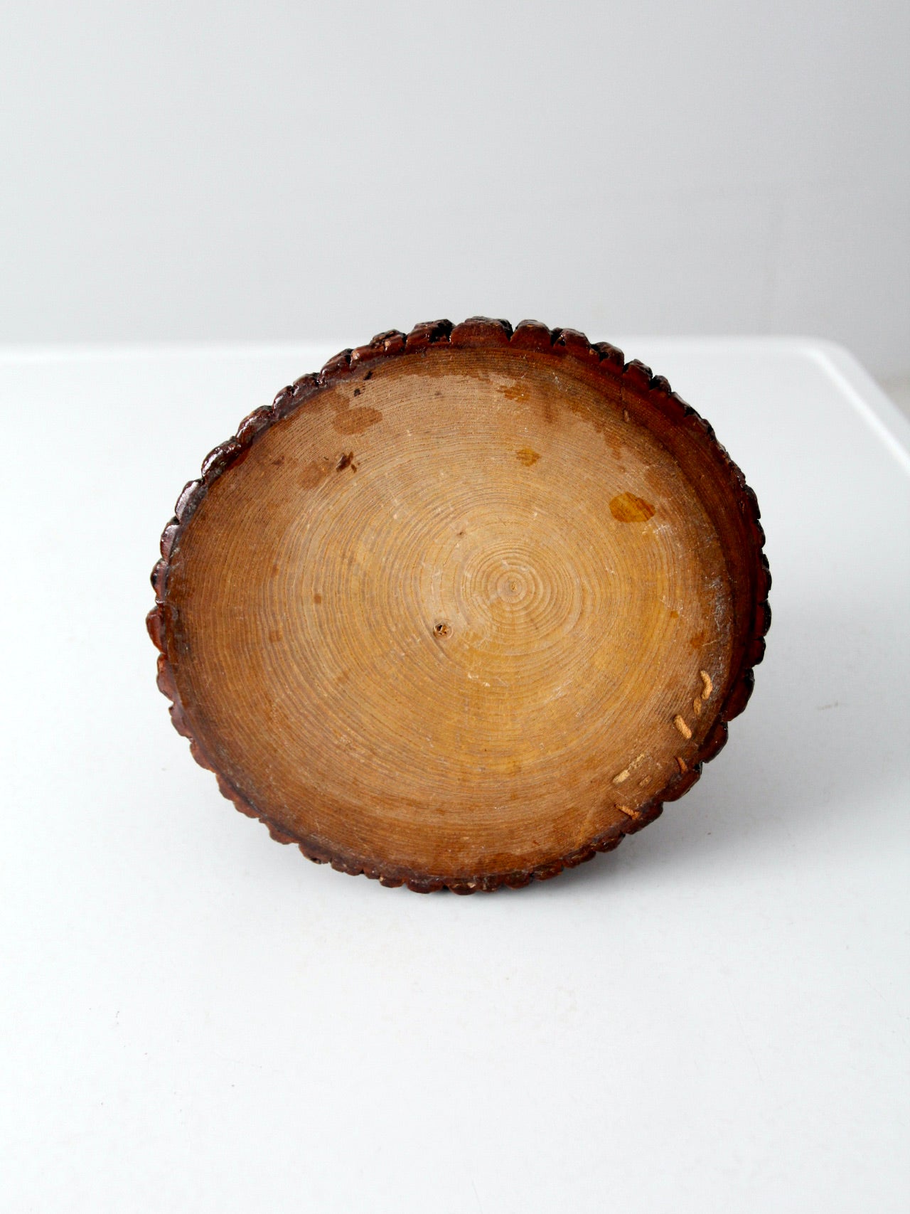 vintage 1930s pipe tobacco humidor and match holder