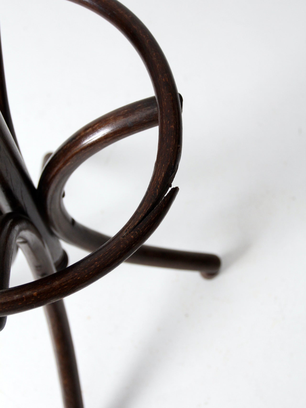 antique bentwood hall tree