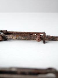 antique hand stitch tool pair