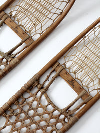 vintage CA Lund snowshoes