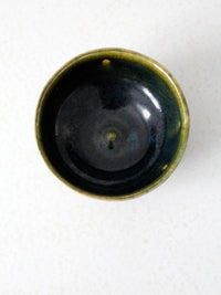 artist signed studio pottery bowl