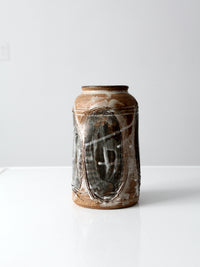 vintage Sauer studio pottery vase