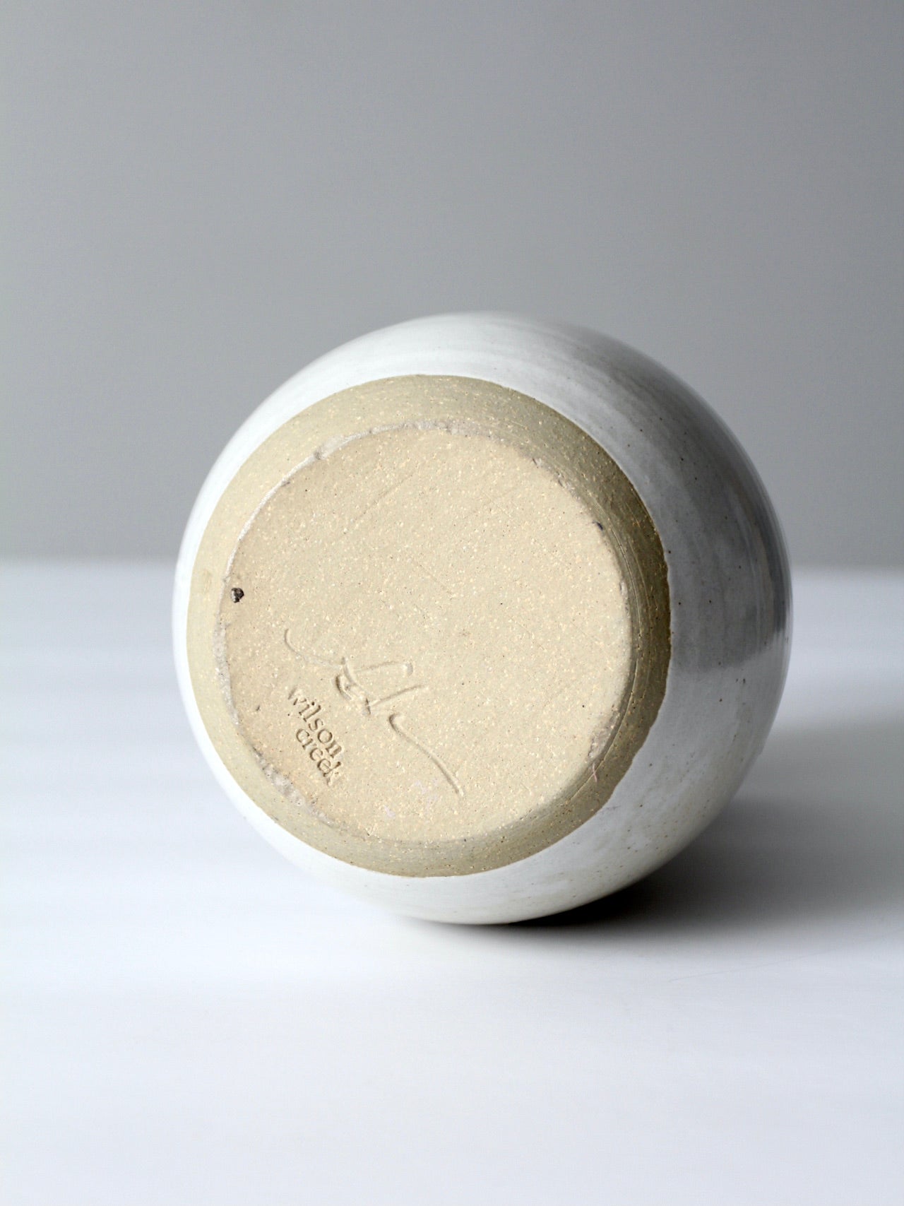 vintage Wilson Creek studio pottery vase