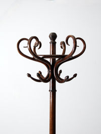 antique bentwood hall tree