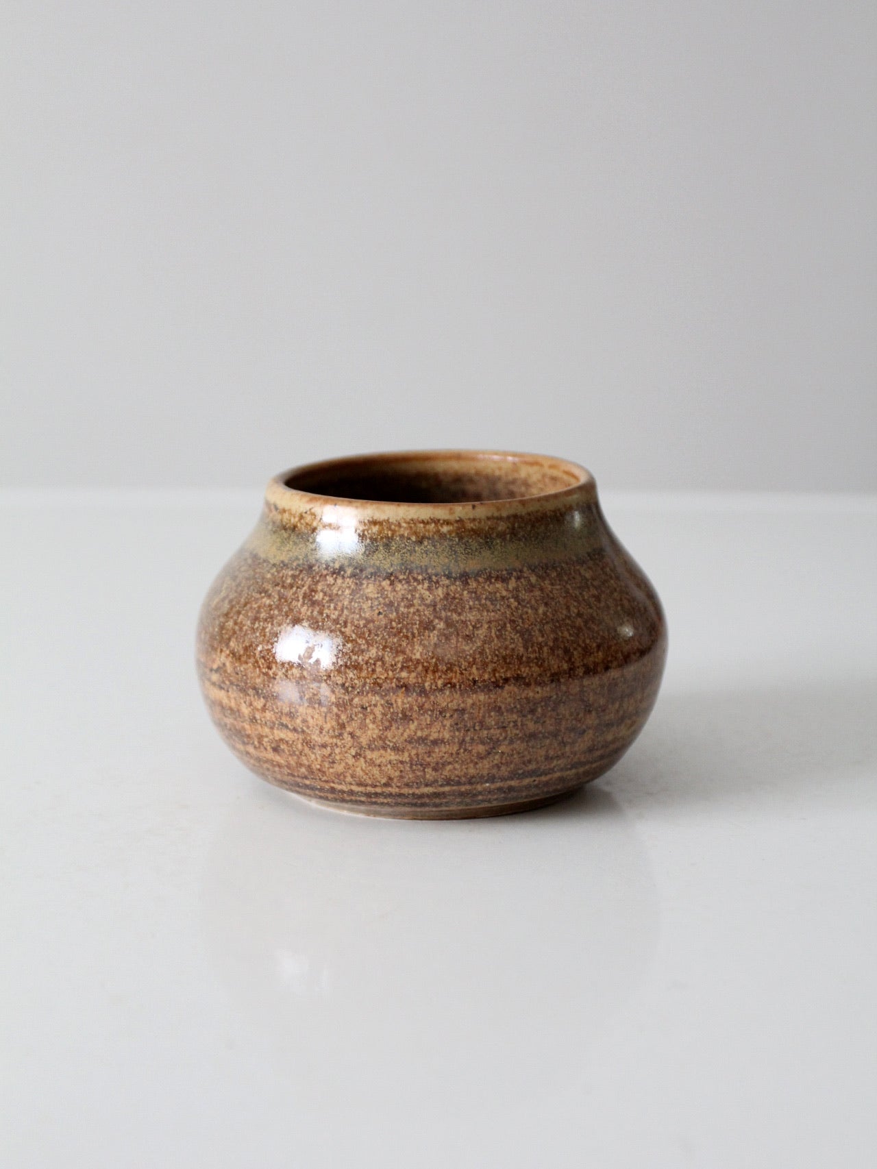 vintage studio pottery vase